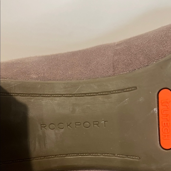 ROCKPORT Taupe suede/nubuck Novalie ankle strap pump. Comfort brand! Size 10 - Picture 8 of 8